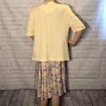 Vintage Pablo Connection Blazer & Pleated Skirt Yellow Size 14 Photo 5