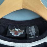 Harley Davidson Women’s Vintage Long Sleeve Shirt Black Photo 2