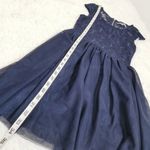 Bailey blue  Sheer Fit & Flare Cocktail Dress Photo 7