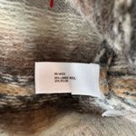 Gap Vintage Light Gray Fair Isle Lambswool Funnel Neck Tunic Sweater Size Large Photo 5