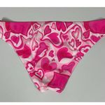 Pink Pastel Hearts Bikini Bottoms Swimwear Bathing Suit Size S 🩷 Photo 2