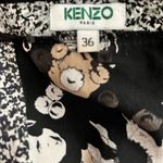 Kenzo 3/4 Sleeve Moon Map Shift Dress Size 36 (Small) Photo 5