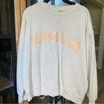 H&M  tennis club pullover graphic tee long sleeve sweatshirt crewneck sporty rich Photo 1