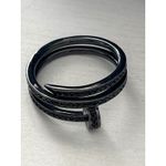 Size 7‎ black Nail Ring Rhinestones Band Fashion Jewelry Photo 5