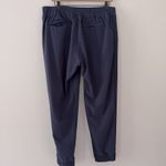 Athleta  Brooklyn Jogger Elastic Waist Pockets Stretch Navy Blue Size 12P Photo 3