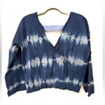 Fate ladies tie dye cropped sweater Blue Size L Photo 2