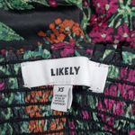 Likely Manning Smocked Off The Shoulder Floral Printed Mini Dress XS Photo 7