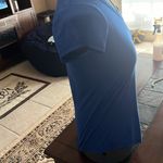 Xersion Ladies royal blue v neck athletic shirt Sz L by Photo 3