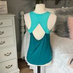 Women's Athletic Teal Tank Top Green Photo 4