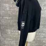 Barstool  Chicks Black Hoodie with 'I Am Unwell' Print Photo 4