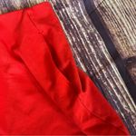 CAbi  #3219 Fiery Red Zip Back Skirt W/Pockets~Size 6 Photo 3