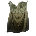 Retrofête Retrofete Ludlow Dress in Army Green Large New Womens Crystal Mini Cocktail Photo 6