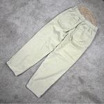 Urban Outfitters  Women’s Corduroy Relaxed Fit Pull On Pants Tapered Leg Green S Photo 5