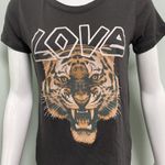 Chaser  Black Tiger Love Short Sleeve T-Shirt Photo 2