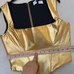 House Of CB  'Karia' Gold‎ Corset Top NWOT size M Photo 6