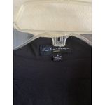 Hunter & Brown Premium Black Vneck Twist Front Cropped Bell Sleeve Blouse Shirt Photo 3