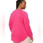 Torrid  Cozy Fleece Henley Sweatshirt Womens Size 1X Bright Pink Photo 1