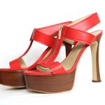 Michael Kors Berkley Leather Platform Sandal Size 9 NWOB Photo 0