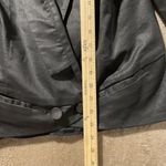 7 For All Mankind  Blazer Womens Black Long Sleeve Tuxedo Size Medium Photo 7