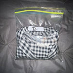 Beach Lunch Lounge Gingham Plaid Cuffed Button-Up Shirt Style LCT5020 Women Sm Photo 10