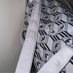 Adidas Black and White Geometric mini Backpack Photo 5