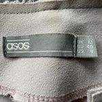 ASOS Blazer Womens Size 8 Cropped Raw Edge Occasion Open Front Photo 1