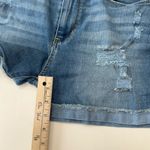 Levi Strauss & CO. Levi Strauss Signature Denim Shorts Distressed Cuffed Hem Blue Womens Size 6 Photo 10