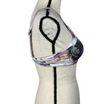 Calia Small High Neck Sports Bra Floral Botanical Garden Stretch Back Closure Black Size XS Photo 2