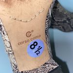 Corso Como boots snake reptile print 8.5 block heel Photo 1