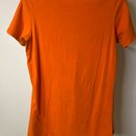 Gymshark Bold Orange Tee, Extra Long for Coverage, size Large Photo 7