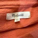 Madewell Drop-Sleeve Henley Tee Sweatshirt Coral Orange Size XS Photo 5