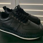 Alexander McQueen Auth  black‎ leather sneakers 36 Photo 0