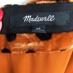 Madewell Velvet Circle Mini Skirt in Leopard Dot. Size 00 Photo 8