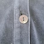 Victoria's Secret Vintage Country Jumpsuit Pajamas Medium Blue Velvet Cottagecore Photo 3