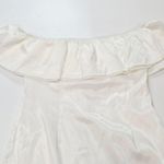 MORE TO COME Caira Ruffle Dress in Large White Photo 4