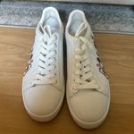 Stuart Weitzman  x Disney 2022 Mickey Friends Graphic Leather Sneakers Photo 1