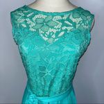 Handmade Mint Green Blue Lace Chiffon Short Mini A Photo 4