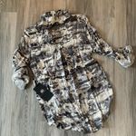 Rock & Republic NWT grey camo top size small Photo 4