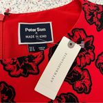 Peter Som NWT  x Made In Kind Anthropologie Floral Romper Red Women’s 4 Photo 5