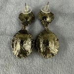 Shades of Green, Red, Purple Pierced Post Dangle Drop Earrings Faux Pearl Accent Red Photo 8