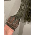 Vera Wang Puff Sleeve Peplum Top Photo 3