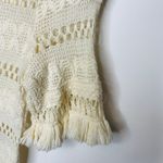 H&M Ivory Lace Blouse Popover Sz 4 100% cotton Boho Photo 7