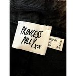 Princess Polly High Rise Black Denim Cut Off Shorts Distressed US Size 2 GRUNGE Photo 1