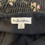 For Love & Lemons Dixon Black‎ Floral Mini Dress Smocked M Black Size M Photo 5