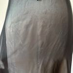 Vintage 90s Grey & Silver Backless Sequin Full Length Formal Prom Dress Gray Size 10 Photo 6
