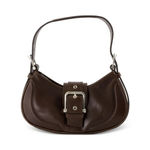NEW Osoi Brown Brocle Leather Bag Photo 0