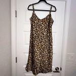Rebecca Minkoff RM Animal Print Slip Dress Size L Photo 4