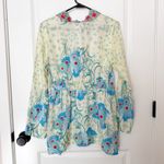 Sundance  Womens Silk Embroidered Fairy Boho Peasant Top Size X Small Artisan Photo 2