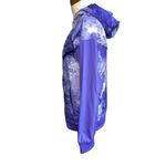 Nike Women Purple Black Hiking Run Raincoat Jacket Hood Water-Resistant size L Photo 1