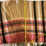 Woolrich  Plaid Blanket Wrap Shawl One Size Fringe Cozy Soft Hygge Winter… Photo 5